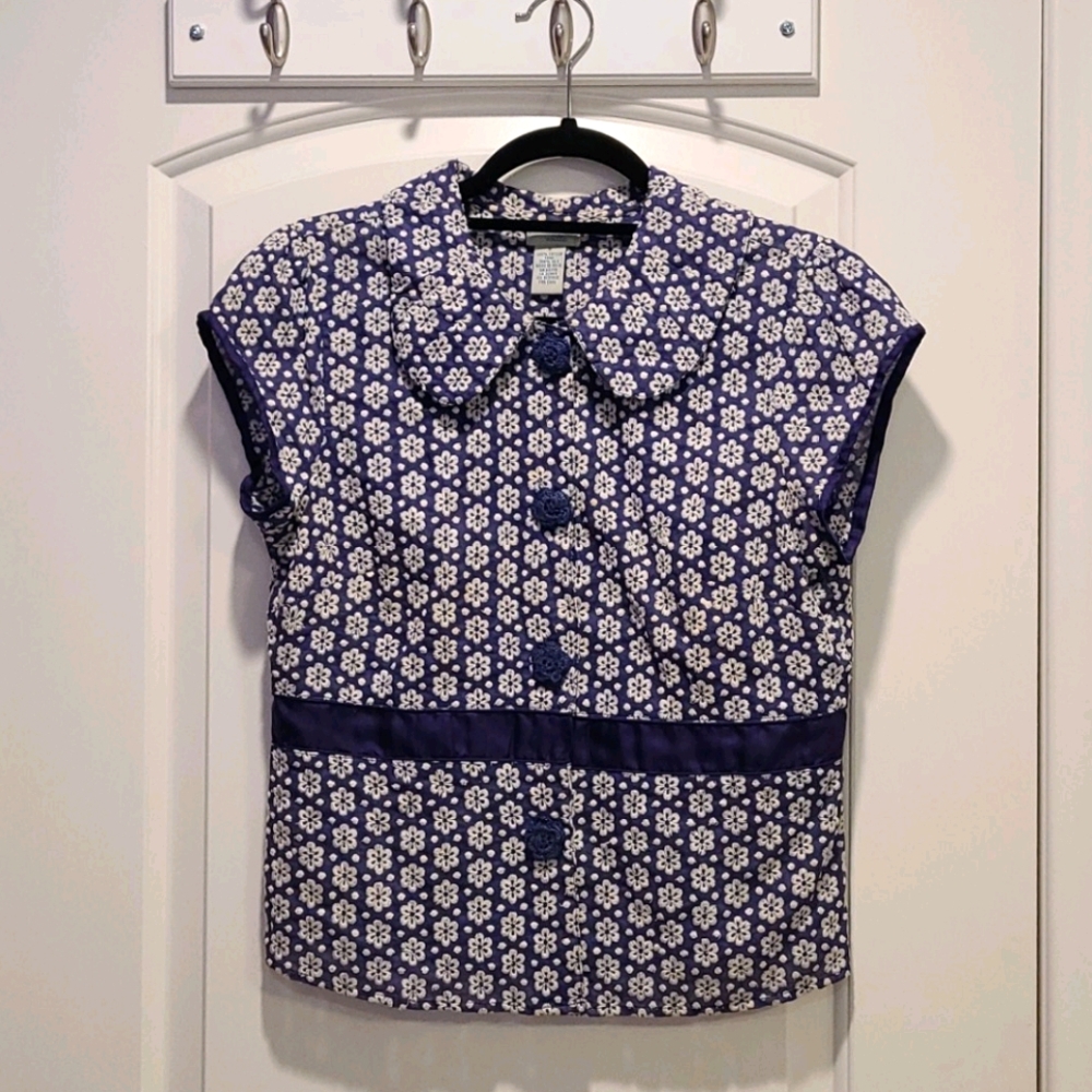 odille button up top 💙